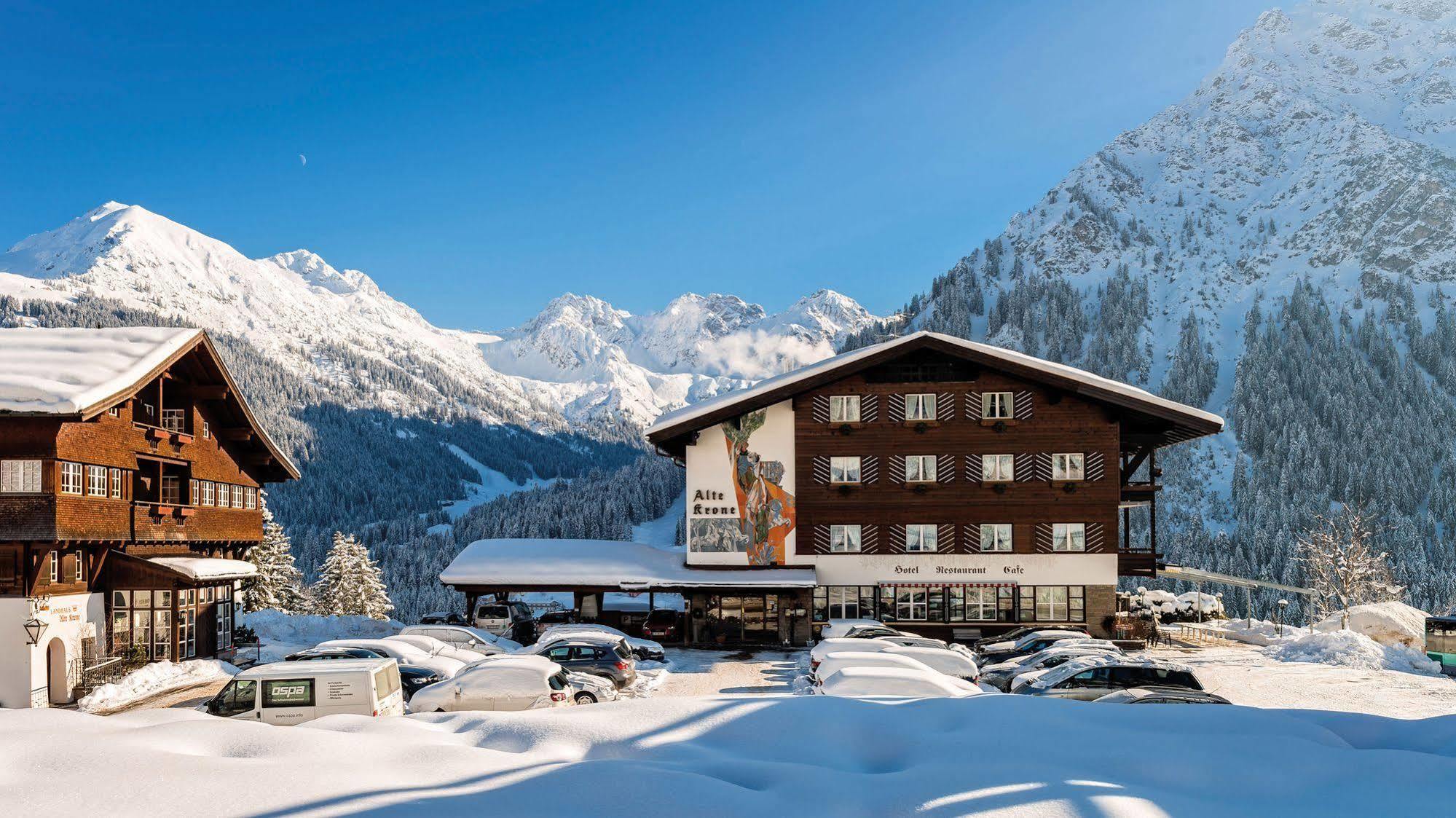 Hotel Alte Krone Mittelberg Dış mekan fotoğraf